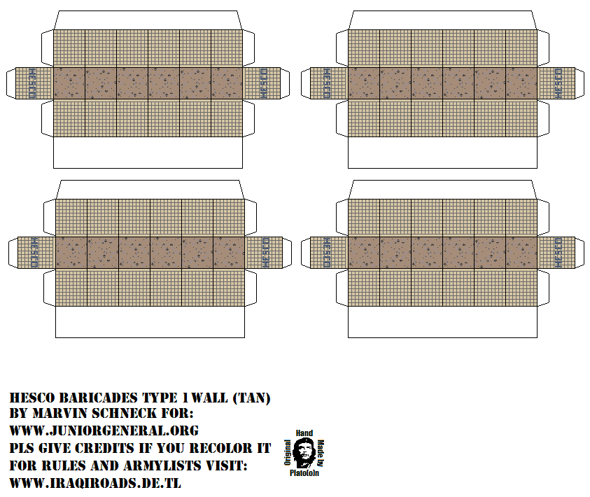 HESCO Barriers 3-D 4