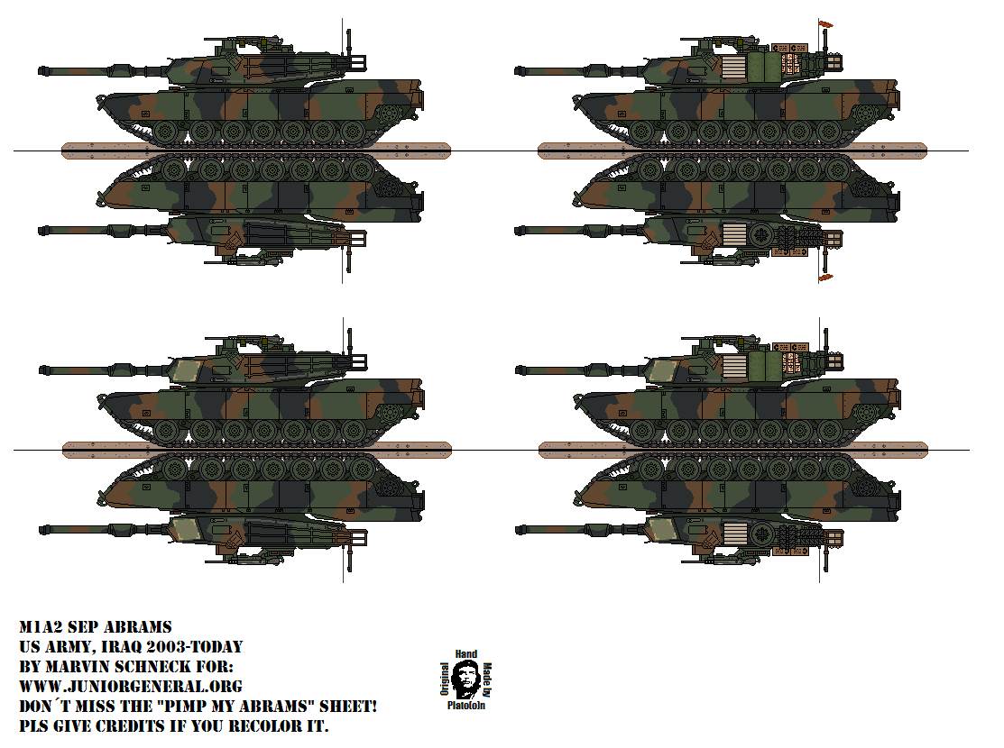 M1A2 Abrams (Woodland)