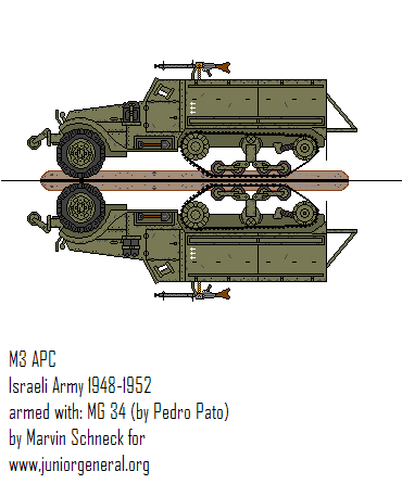 Israeli M3 APC (1948-1952) 1