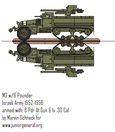 Israeli M3 APC (1952-1956) 2