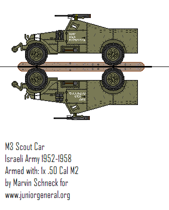 Israeli M3 Scout Car (1952-1958)