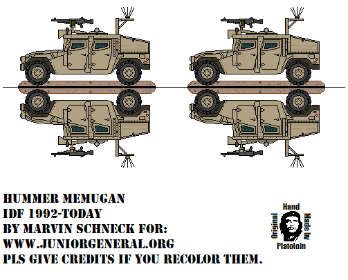 Israeli Hummer Memugan