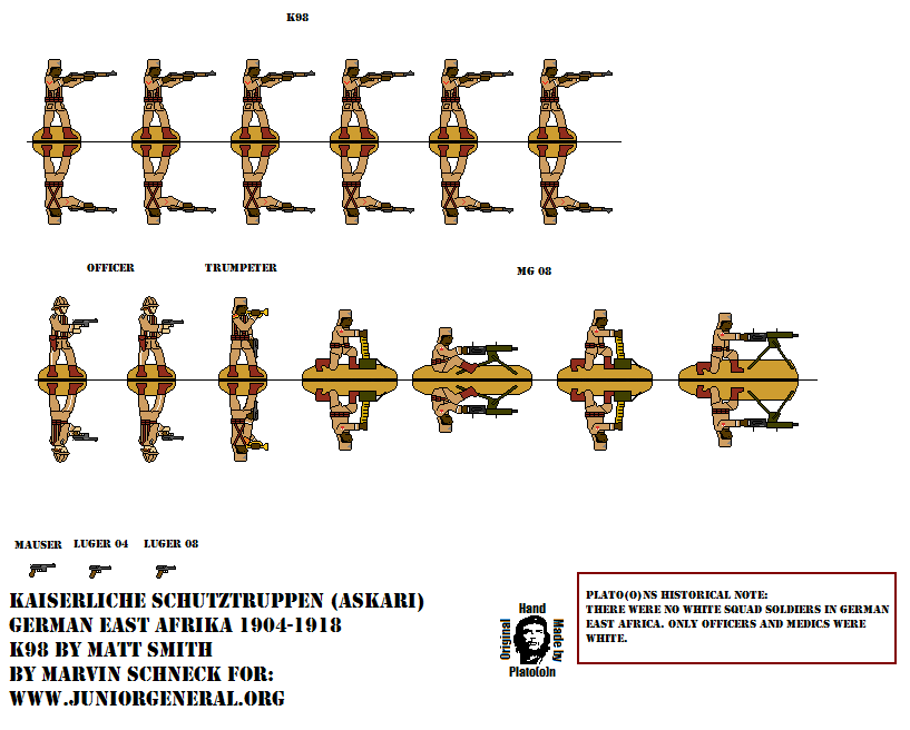 German Infantry (East Africa) a