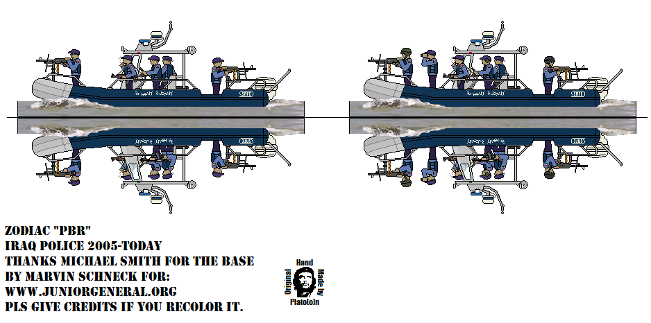 Iraqi Police Zodiac PBR