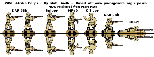 Infantry Afrika Korps (Desert) 1