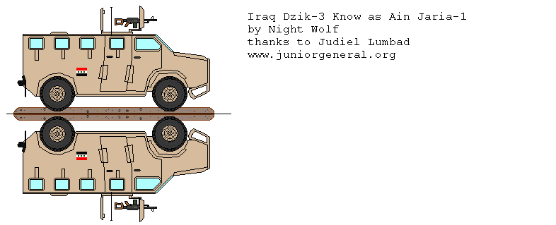 Iraqi Dzik APC