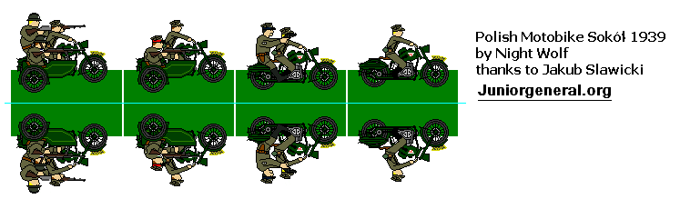 Polish Motorbike Sokol 1939