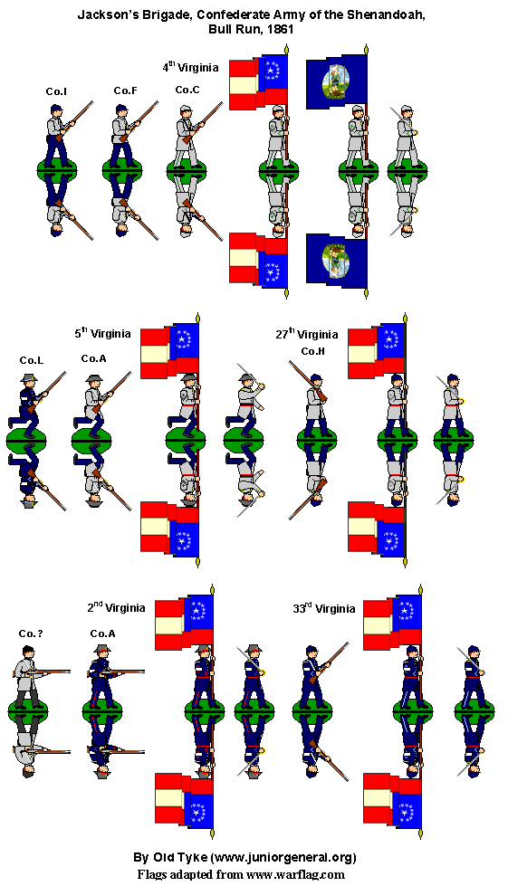 Confederate Infantry (First Bull Run) 3