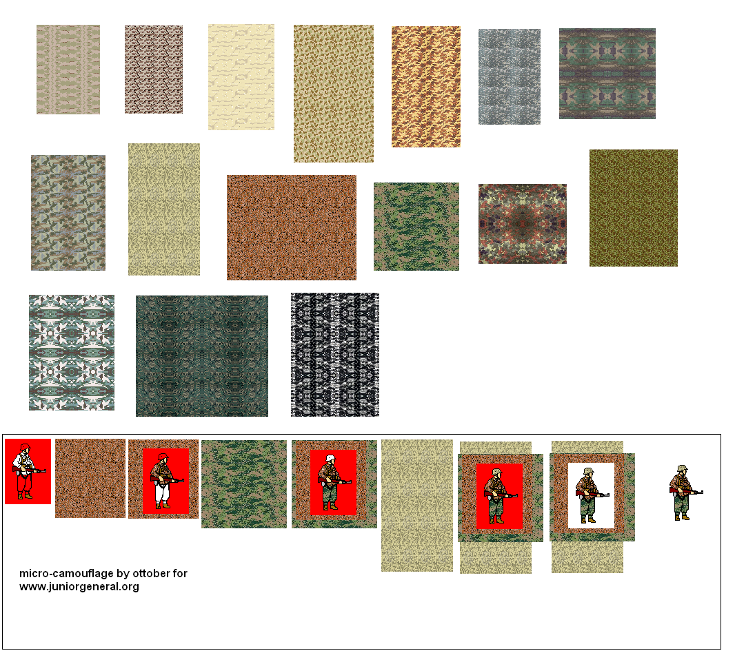 WW2 German Camo Patches
