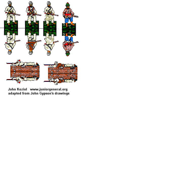 Afghan Soldiers (Pathans)