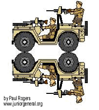 Armed Jeep (Desert)