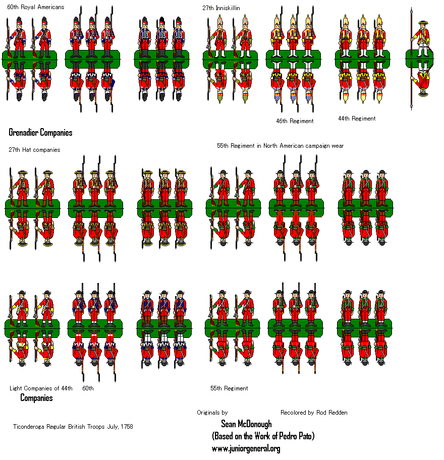 British Infantry (Ticonderoga)