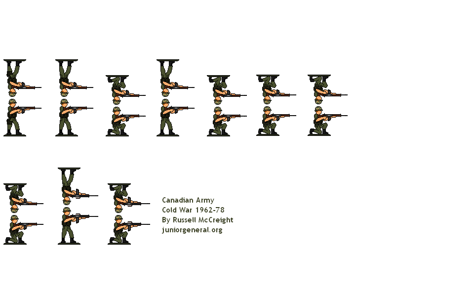 Canadian Infantry 1962-1975