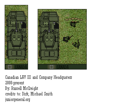 Canadian LAV II and HQ