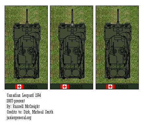 Canadian Leopard 2A4 Tank