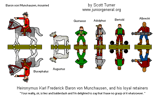 Baron Munchausen and Retainers