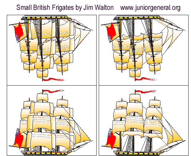 Small Frigate (white)