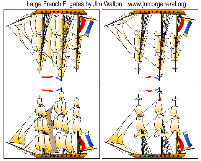 Large Frigate (white)