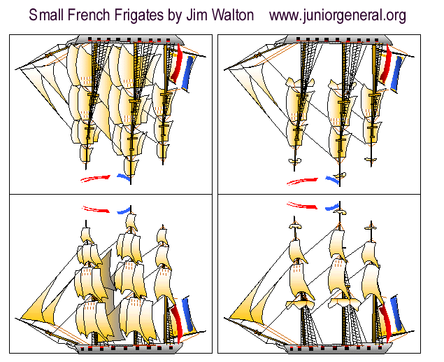 Small Frigates (white)