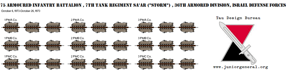 Israeli 75th Armoured Infantry Battalion (Micro-Scale)
