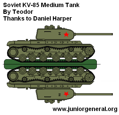 Soviet KV-85 Medium Tank