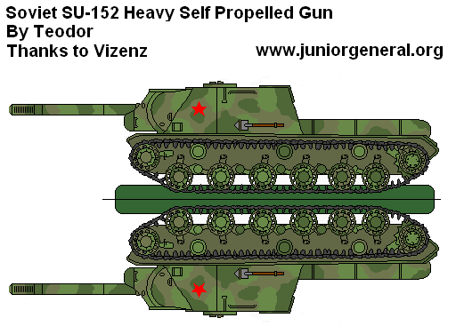 SU-152 Self Propelled Gun