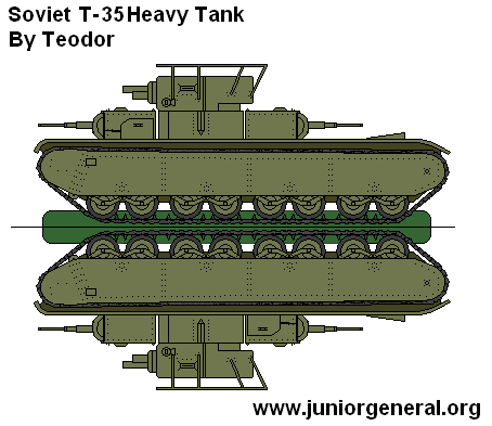 Soviet T-35 Heavy Tank
