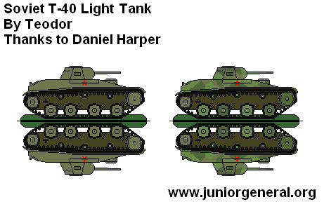 Soviet T-40 Light Tank