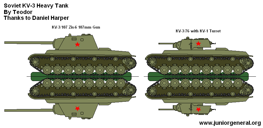 Soviet KV-3 Heavy Tank