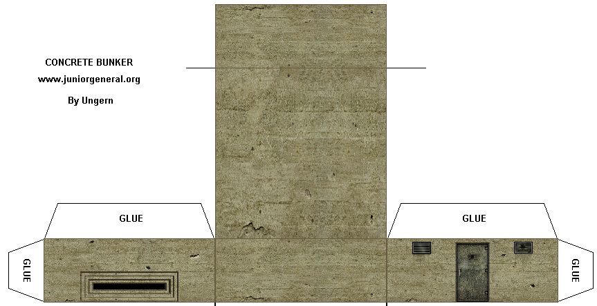Concrete Bunker (3-D) 1