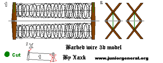 Barbed Wire 3-D