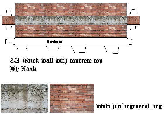Brick Wall 3-D