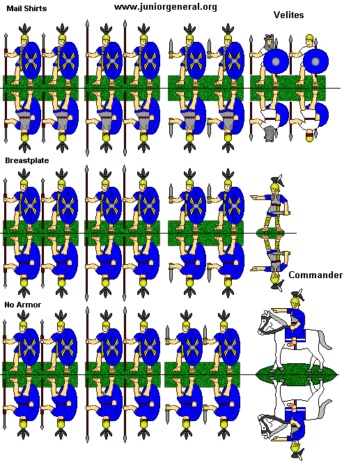 Republican Rome Infantry Blue 1