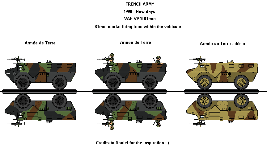 French VAB VPM 81mm
