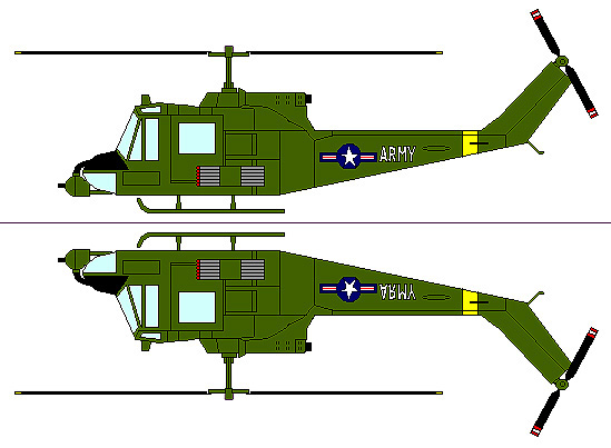 Huey Gunship 1