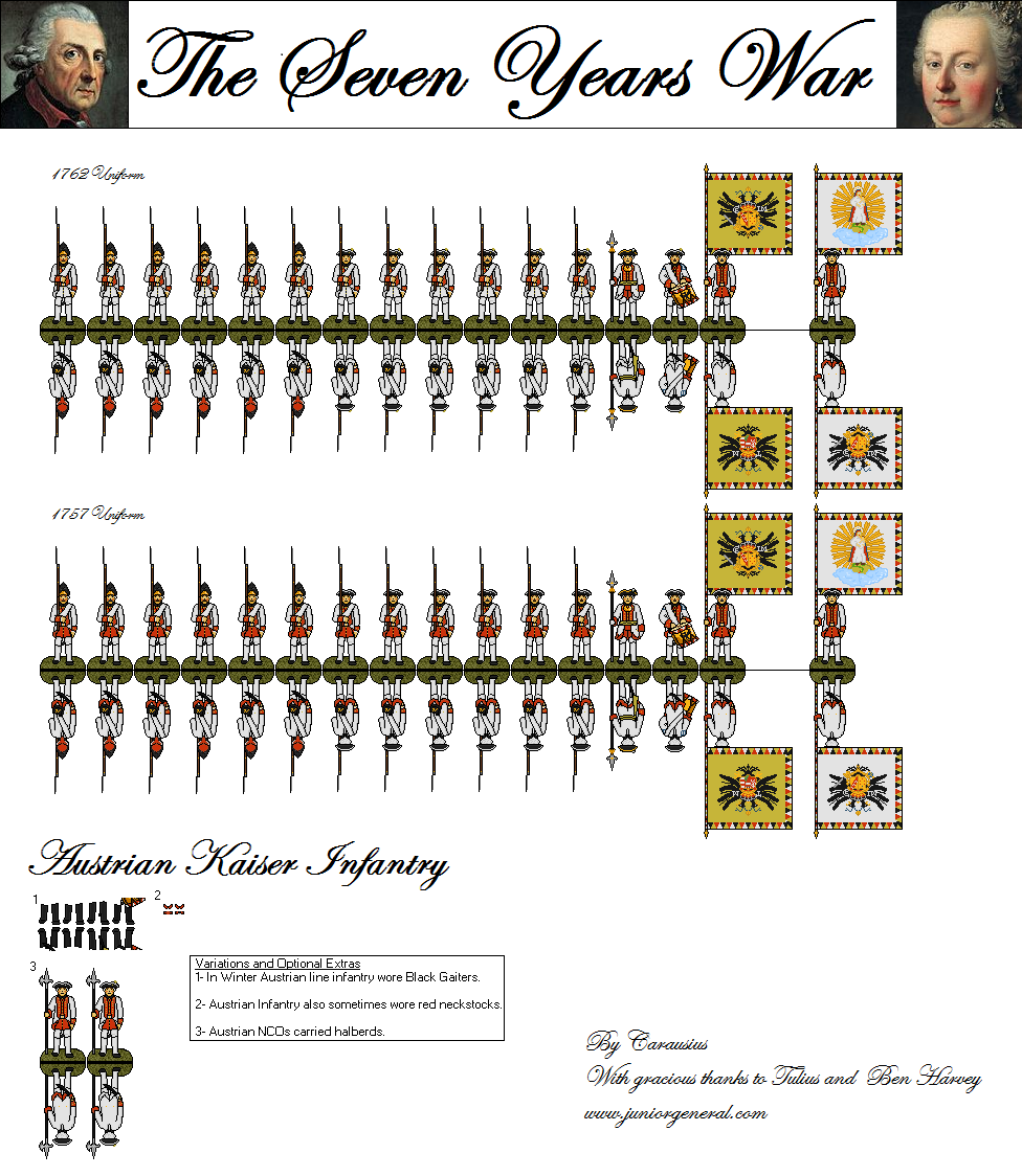 Austrian Kaiser Infantry