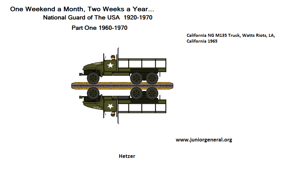 US National Guard Truck