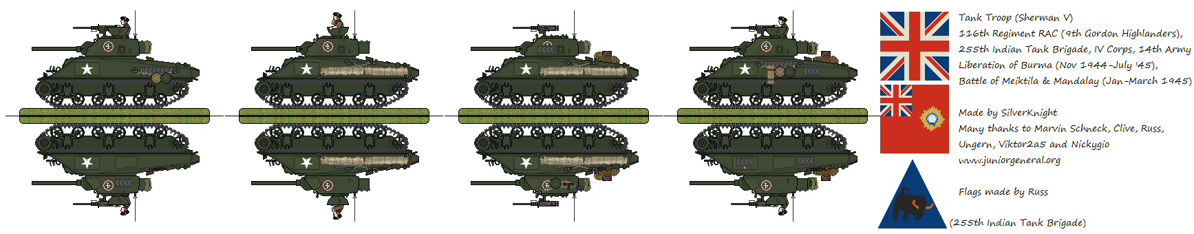Sherman V Tank Troop