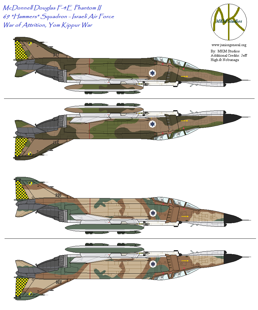 Israeli McDonnell Douglas F-4E Phantom II