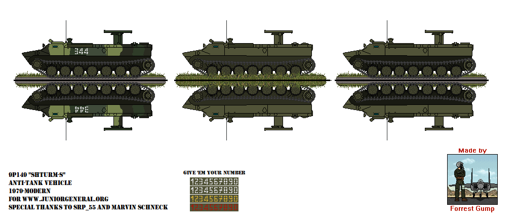 Russian 9P149 Shturm-S