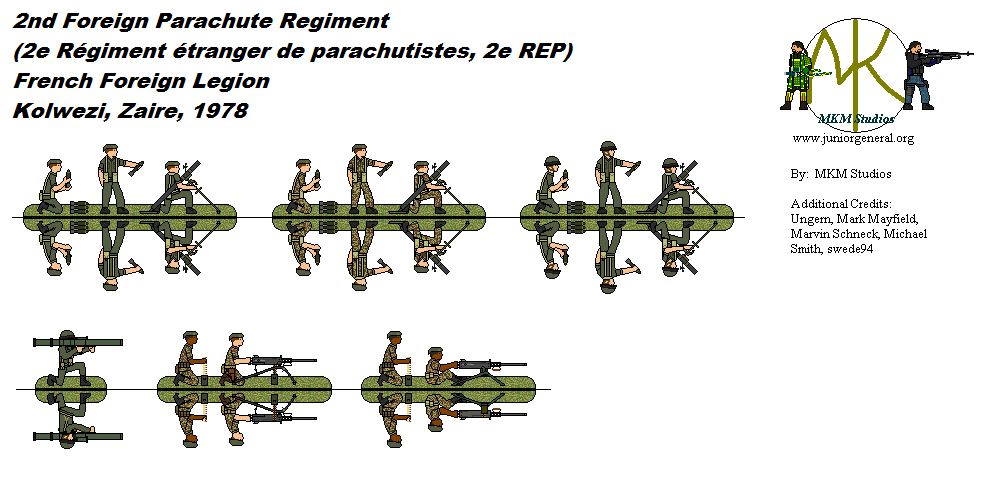 French Foreign Legion (Zaire 1978)