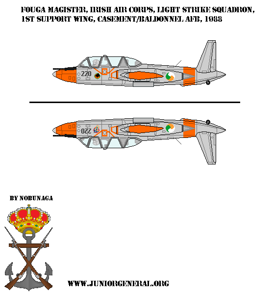 Ireland Fouga Magister