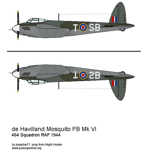 de Haviland Mosquito FB Mk VI