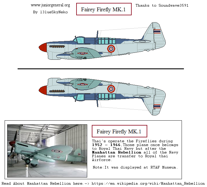 Thai Fairey Firefly Mk 1