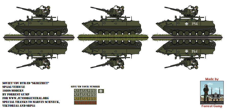 Russian VDV BTR-ZD Skrezhet