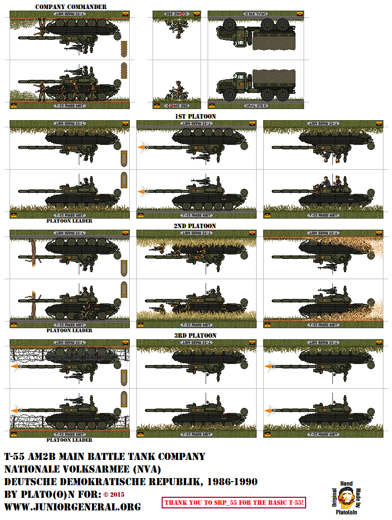 East German T-55 Tank Company