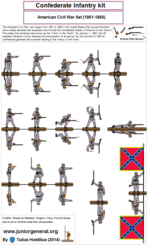 Confederate Infantry