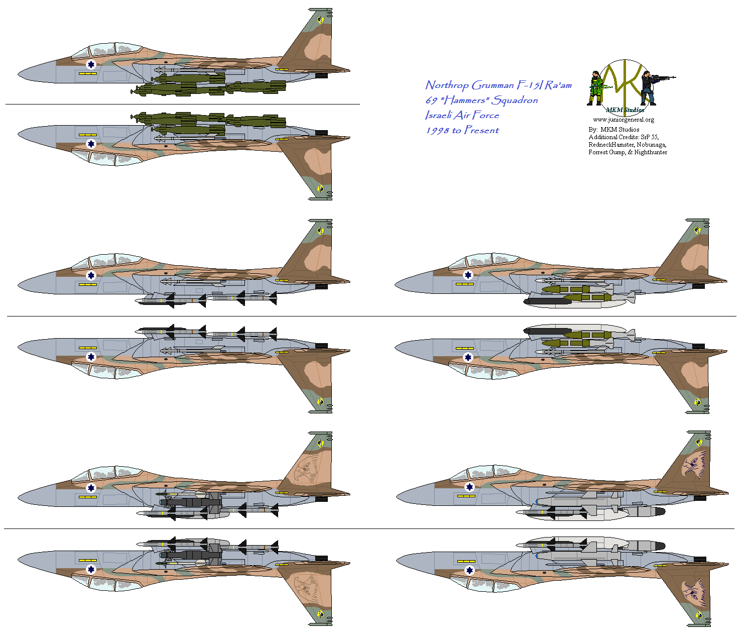 Israeli Northrop Grumman F-15 Ra'am