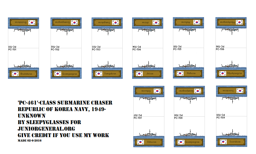 Korean Submarine Chaser