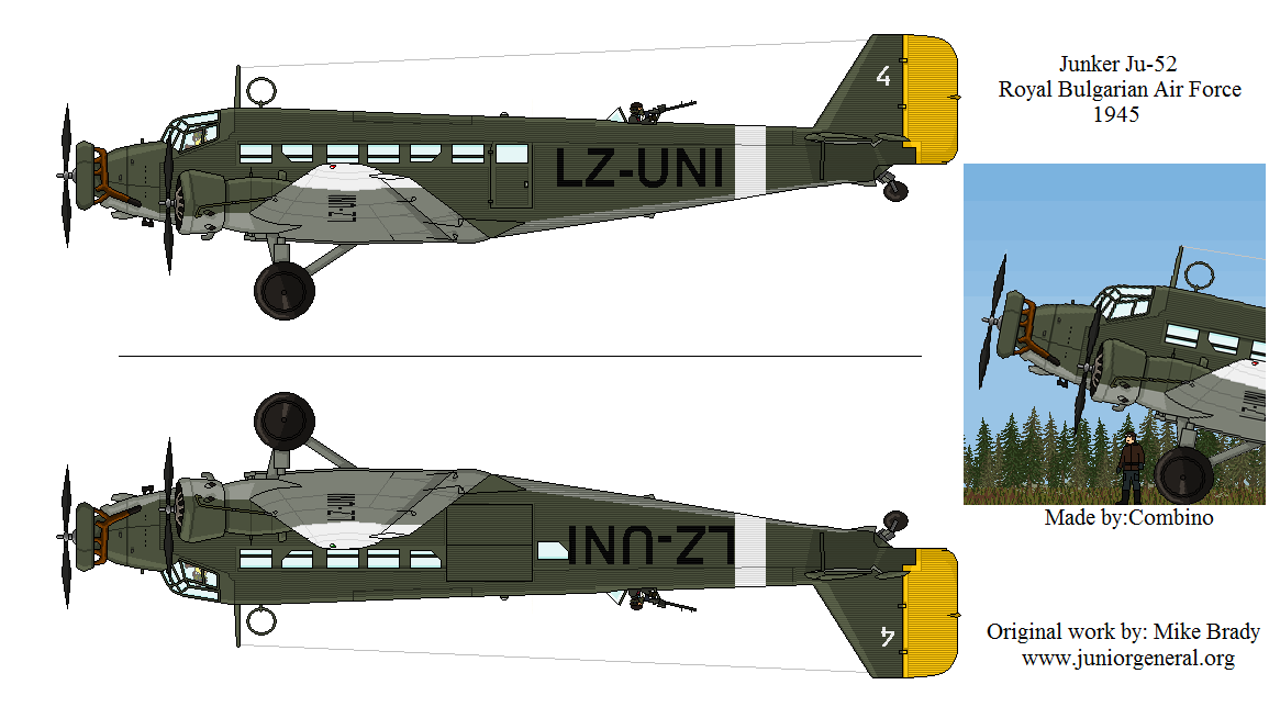 Bulgarian Junkers Ju-52